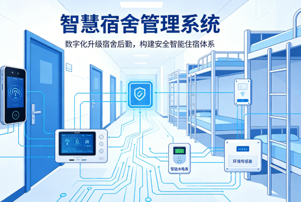 智慧宿舍管理系统：数字化升级宿舍后勤，构建安全智能住宿体系(图1)